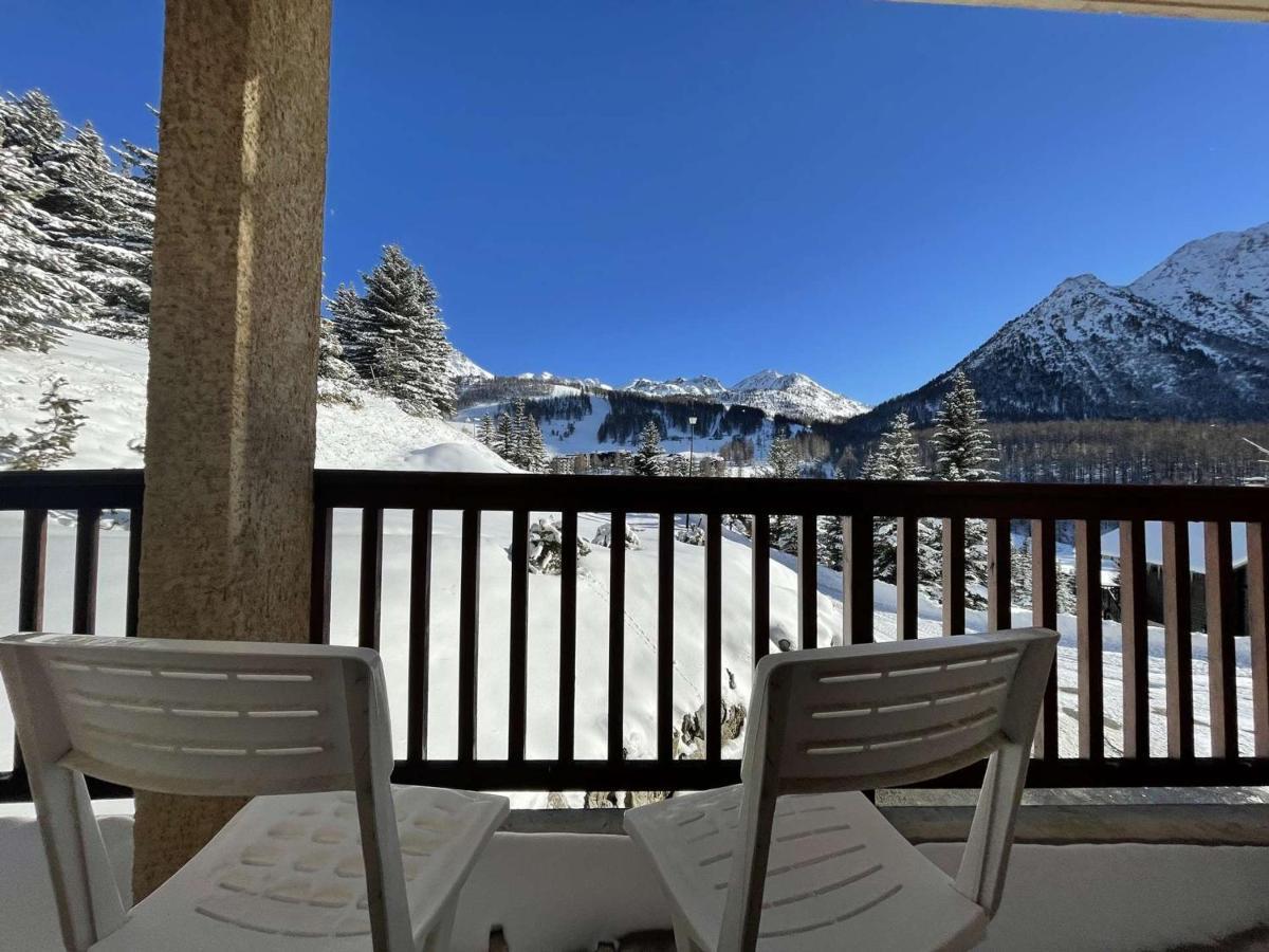 Studio Avec Balcon A Montgenevre, Animaux Acceptes - Fr-1-330D-35 Dış mekan fotoğraf